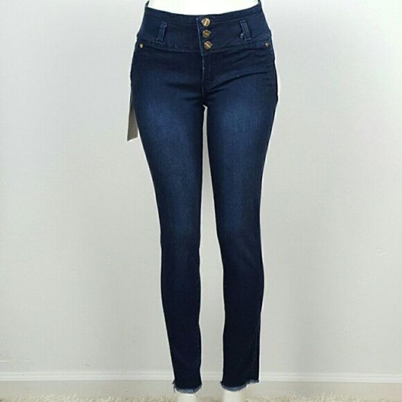 Women's Skinny jeans Butt Lifting  Combined design - Picture 3 of 4